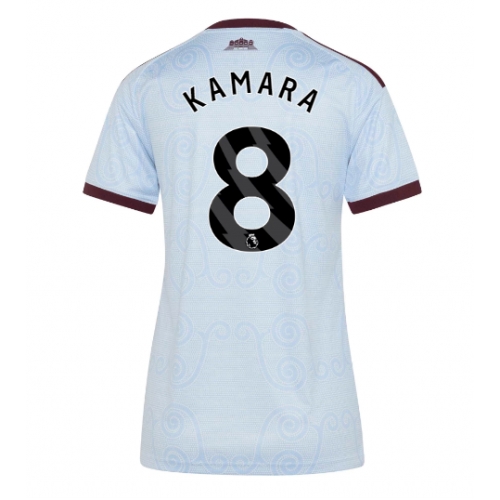 Aston Villa Boubacar Kamara #8 Maglia Gara Terza Repliche 2026-27 Donna Maniche Corte Aston Villa Boubacar Kamara #8 Maglia Gara Terza Repliche 2026-27 Donna Maniche Corte